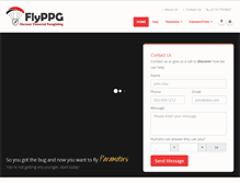 Tablet Screenshot of flyppg.com